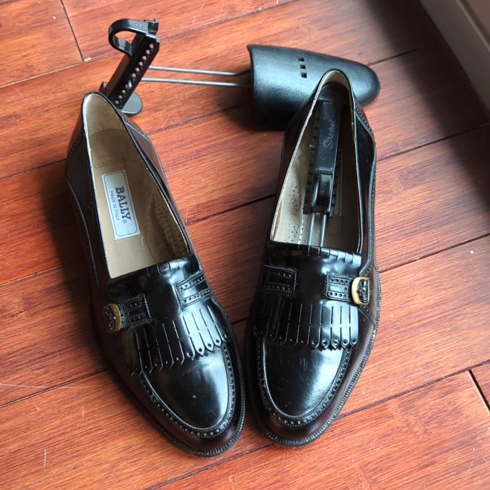 Bally Claremont Loafer Size 9.5 BLACK